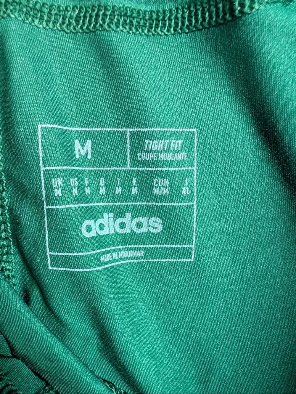Adidas Mens Medium Green Compression Shorts Aeroready Tight Training NWT Gym Run